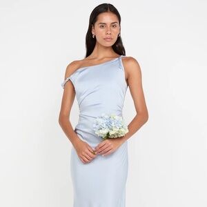 Bec & Bridge Lunetta Twist Strap Dusty Blue size 4 US